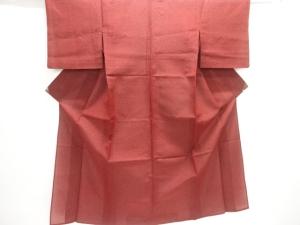 大正ロマン　紗霞模様織り出し着物